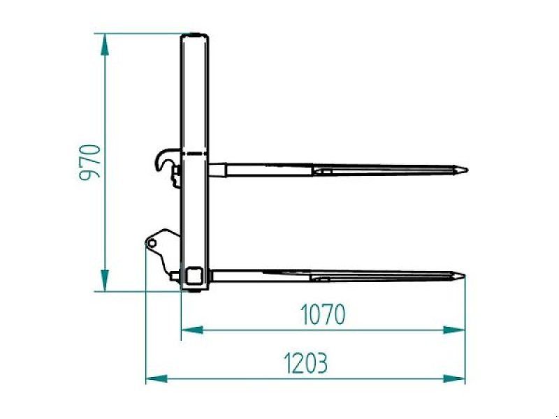 Fliegl SIGFLM000002 SILIERGABEL PROFI