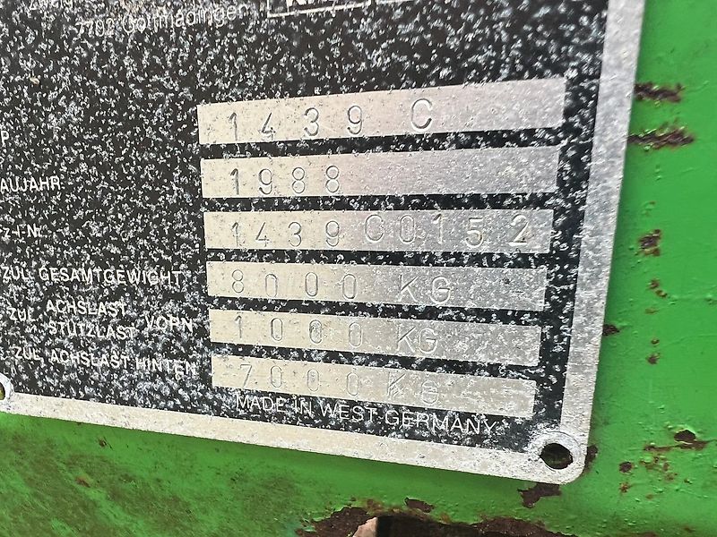 Deutz-Fahr FE 6.37 Opraap doseerwagen