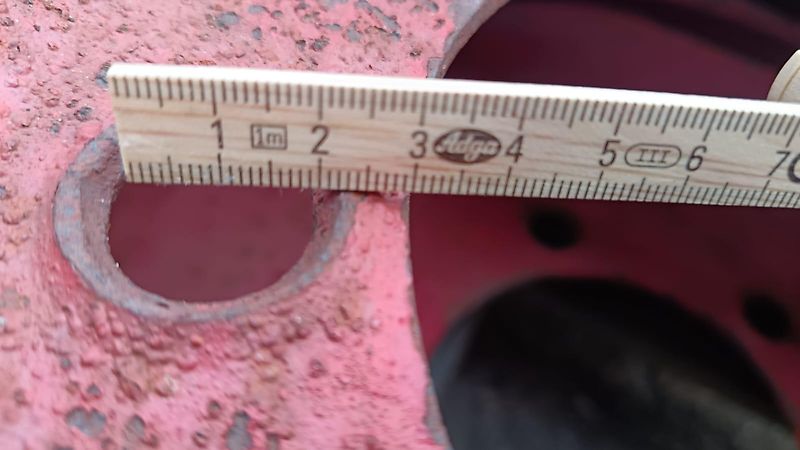 Continental Votyre Reifen 6.50-20 AW reifen Fabrikat Voltyre 6 Loch Felge Innenkranz 200mm Aussendurchmesser 830mm