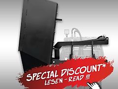 Jansen Seitenkippschaufel für Kompaktlader Jansen KL-200, Stand-On Skid Steer