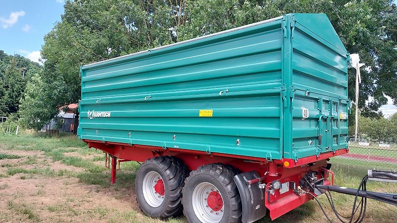 Farmtech TDK 1800, Arbeitsplattform, Plane, durchgehende Bremse, Automatisches Zugmaul,...