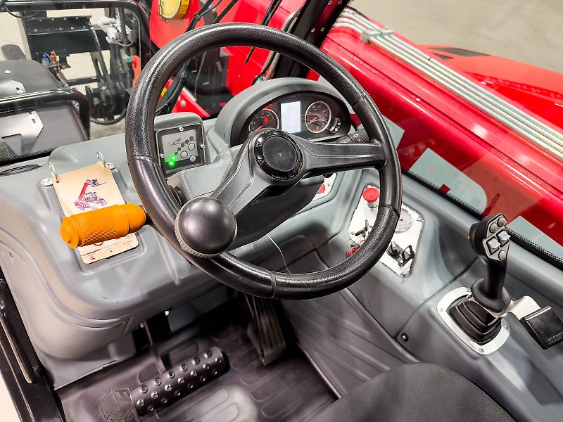 Faresin 9.70 HLS 74 telehandler with 7 ton and 8,8 m capacity, Joystick, pallet fork, bucket, 152 liter pump