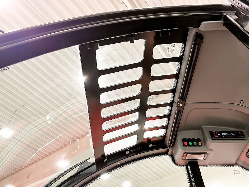 Faresin 9.70 HLS 74 telehandler with 7 ton and 8,8 m capacity, Joystick, pallet fork, bucket, 152 liter pump