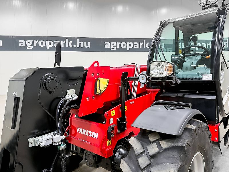 Faresin 9.70 HLS 74 telehandler with 7 ton and 8,8 m capacity, Joystick, pallet fork, bucket, 152 liter pump