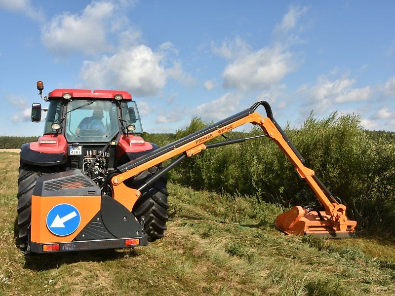 Pronar WWT Auslegemulcher Mulchkopf Astschere Astsäge Mulcher