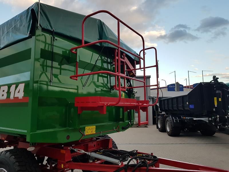 Metaltech DHB14 Zweiseitenkipper mit hydraulischer Seitenbordwand