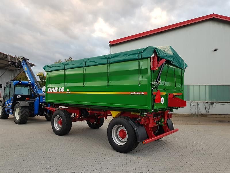 Metaltech DHB14 Zweiseitenkipper mit hydraulischer Seitenbordwand