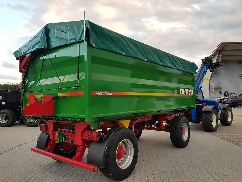 Metaltech DHB14 Zweiseitenkipper mit hydraulischer Seitenbordwand