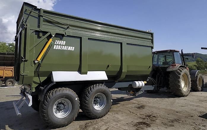 Kobzarenko Muldenkipper TSP-20 *NEU* (19,2 m³) mit Aufsatzbordwände (26,7 m³)