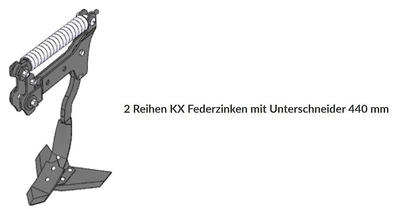 Unia Flügelschargrubber KOS S, Non Stop, 3,00 m, mit Kurzscheibenegge (Egge Typ B), NEU