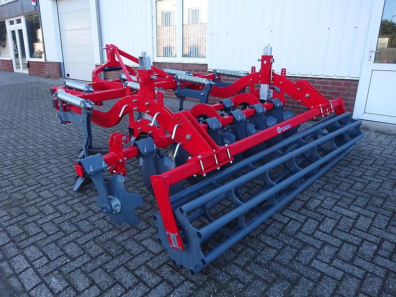 Unia Flügelschargrubber KOS S, Non Stop, 3,00 m, mit Kurzscheibenegge (Egge Typ B), NEU