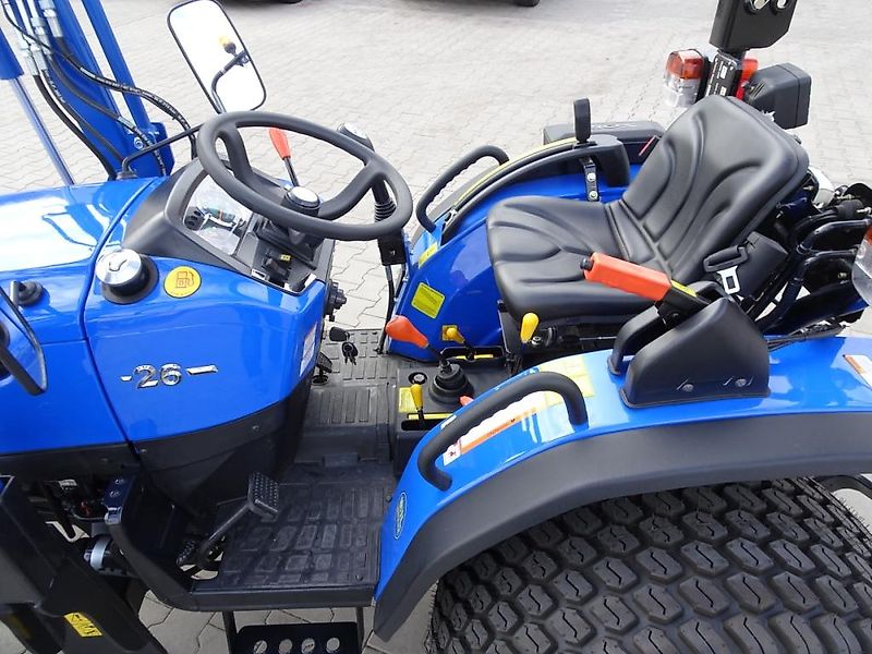 Solis Solis 26 26PS NEU Traktor Schlepper Frontlader Rasenreif NEU