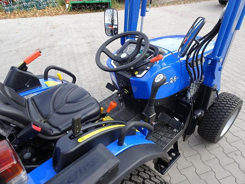 Solis Solis 26 26PS NEU Traktor Schlepper Frontlader Rasenreif NEU