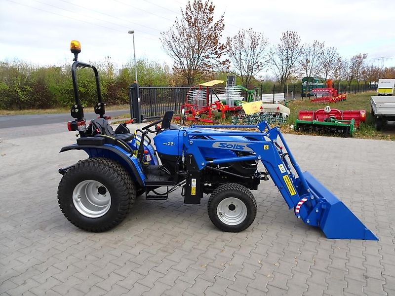 Solis Solis 26 26PS NEU Traktor Schlepper Frontlader Rasenreif NEU