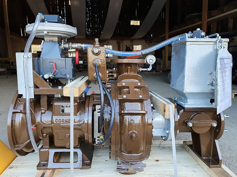Verschlauchungstechnik Cornell 4NHTB-F18DB Güllepumpe Kreiselpumpe Gülleverschlauchung Verschlauchung