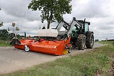 KREATEC Kehrmaschine AGRO /Kehrbesen/Veegmaschine 2,4m, Burste 620 mm